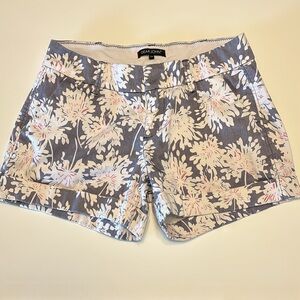 Floral Dear John cuffed shorts